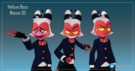 Second Life Marketplace - Helluva Boss - Moxxie modification